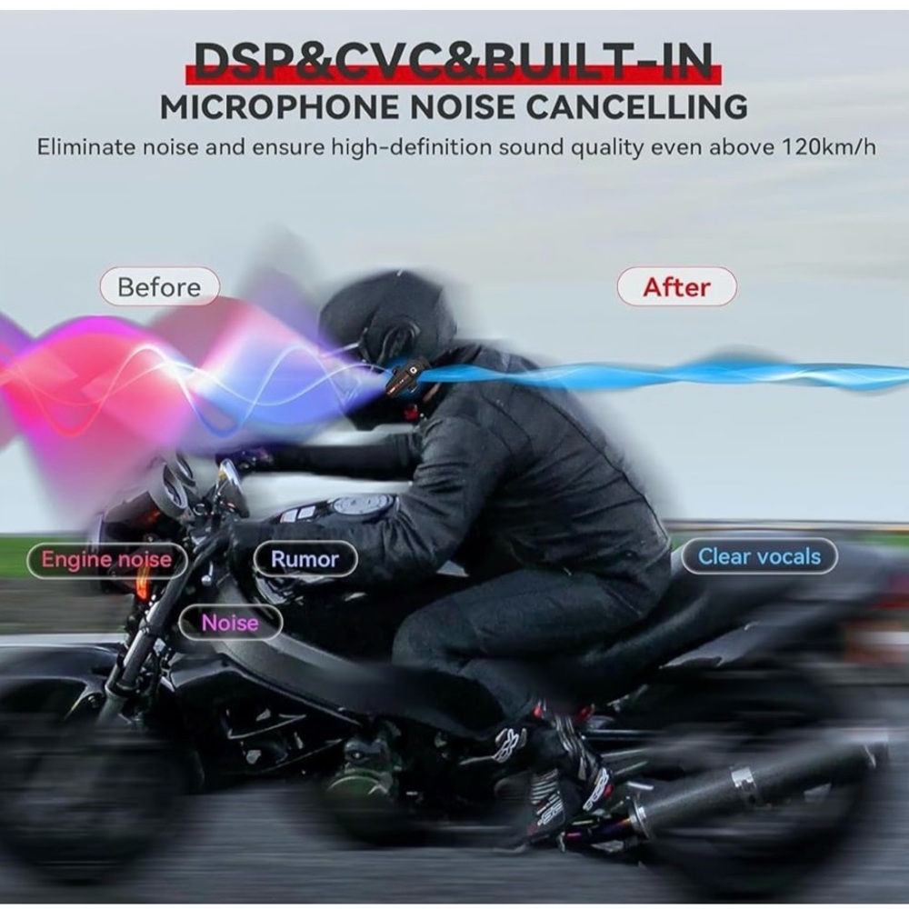 XGP Motorcycle Bluetooth Intercom Set - Picture 9 of 9